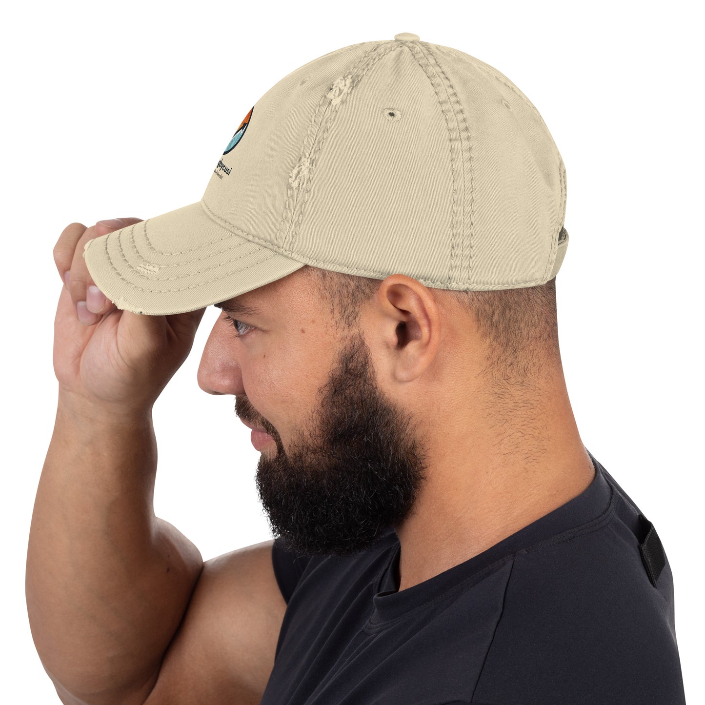 Coaching by Cusi Distressed Dad Hat