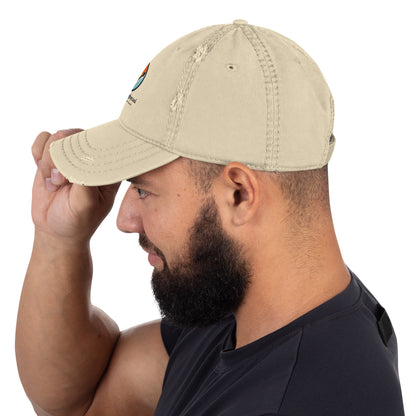 Coaching by Cusi Distressed Dad Hat