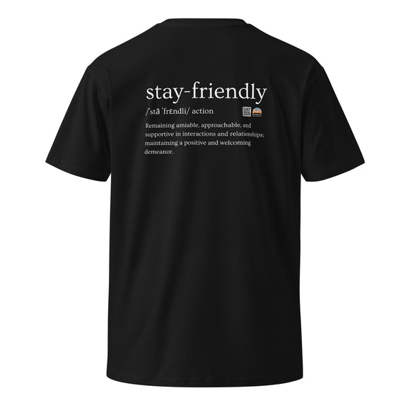 Stay Friendly Definition premium t-shirt