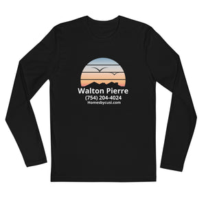 Walton Pierre Long Sleeve Fitted Crew