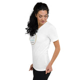 Maria Lopez Unisex Short Sleeve V-Neck T-Shirt